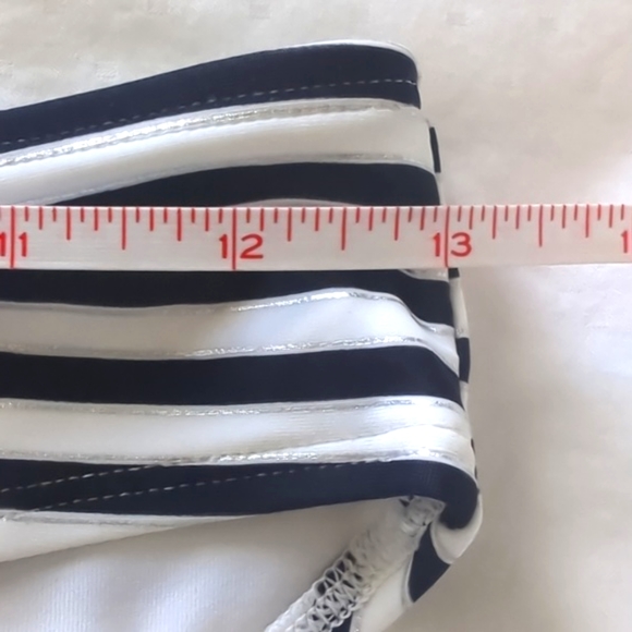 NEW Aerie Bikini Top and Bottom - Navy/White Stripes - Picture 4 of 7